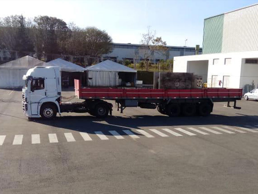 Carreta Rodovia Log